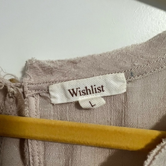 ✨Wishlist Ruffle Sleeve Blouse – Size L - Picture 7 of 8